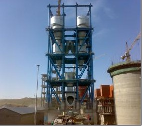 回轉(zhuǎn)窯預(yù)熱器安裝