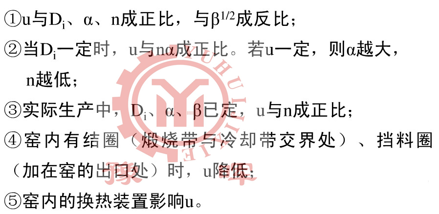 影響回轉窯產(chǎn)量因素